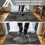 Tapete puerta entrada 32x48" antiderrap absorbente gris