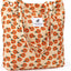 Bolsa de hombro pana con bolsillo interior para mujer