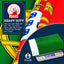 Bandera Portugal 3x5ft 3 capas resistente rasgaduras