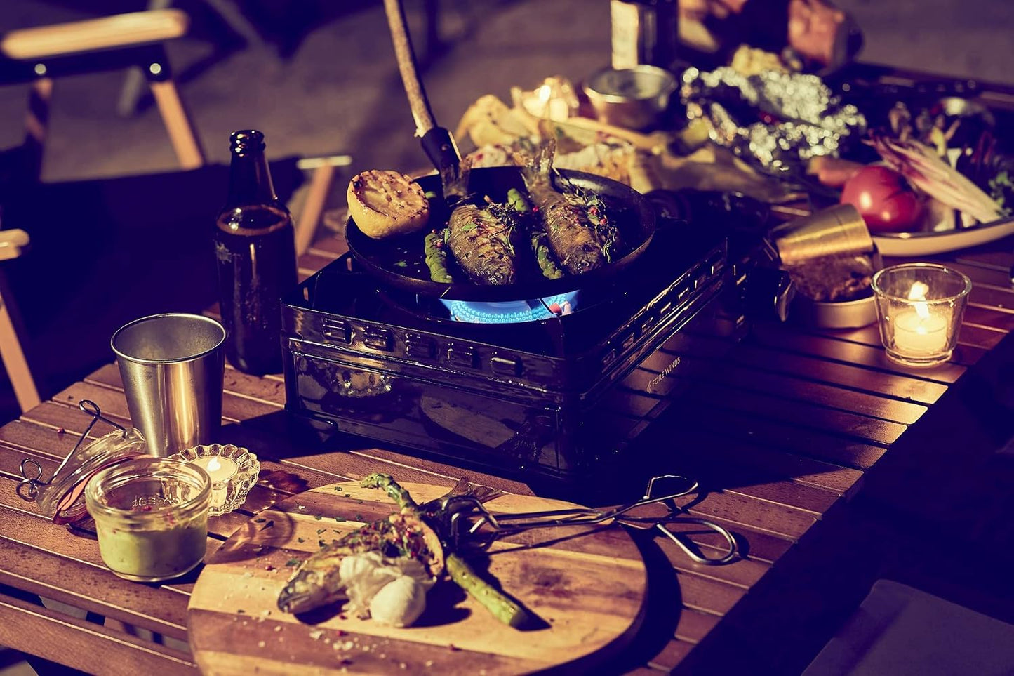 Estufa butano Rugged Camp para camping