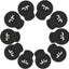 Set 10 Candados Guantes Béisbol Resorte Latón No Atascarse