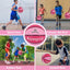Balón baloncesto niños adultos 3-7 22-29.5" goma espuma