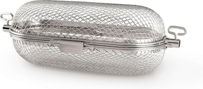 Cesta parrilla acero inox para asador alas papas fritas