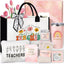 Caja regalo para maestros mujer regreso a clases