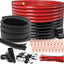Cable batería 1/0 AWG 40" CC con funda PET 20pzas