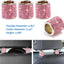 Set 15 accesorios auto rosa para mujer brillantes