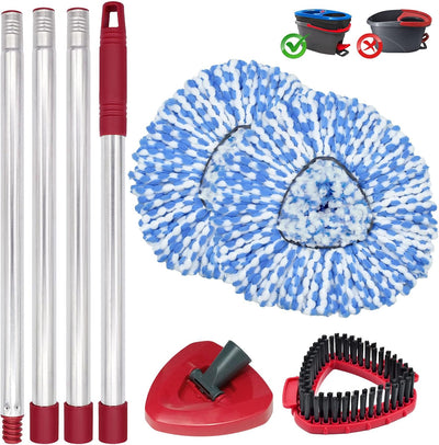 Reemplazo cabezal trapeador microfibra Ocedar RinseClean 30-59"