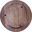 Bajoplatos decorativos de madera de mango texturizado juego de 4