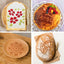 Plantillas pan masa madre para hornear pasteles galletas