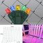 Red luces LED Navidad 6x6" conectables UL para arbustos