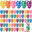 60 Bandanas Triangulares Perros Estampado Arco Iris