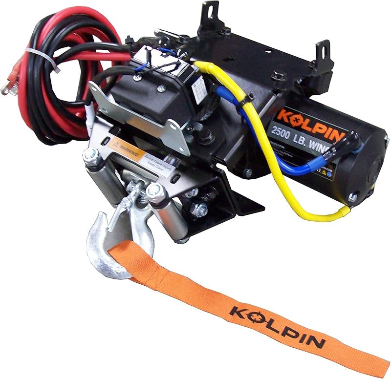 Cable acero montaje rápido 2500lb para ATV Honda