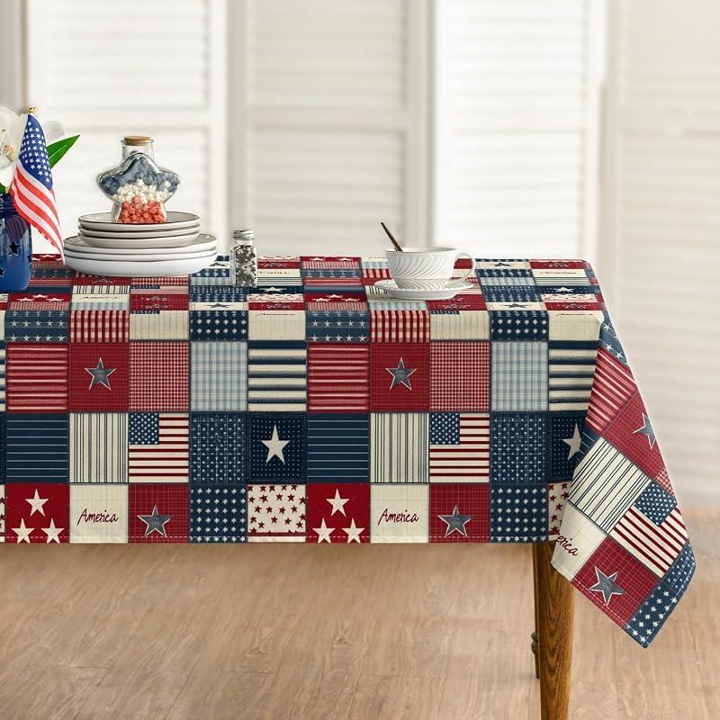 Manta cuadrada 60x60 pulg bandera americana