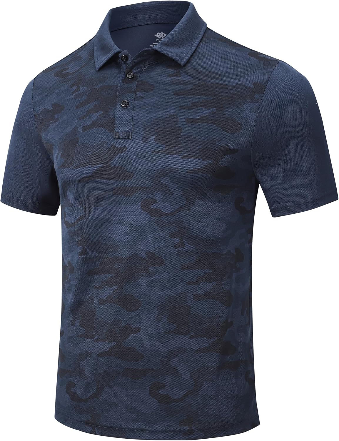 Polo deportivo hombre camuflaje a rayas secado rápido