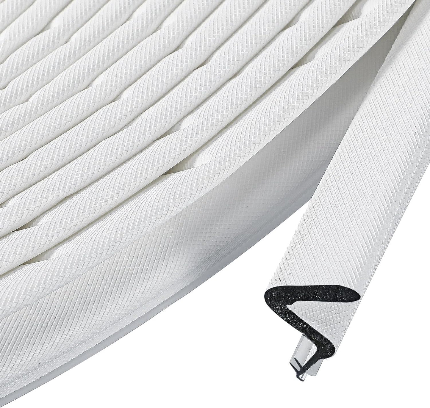 Burlete V para puertas ventanas con espuma insonorización