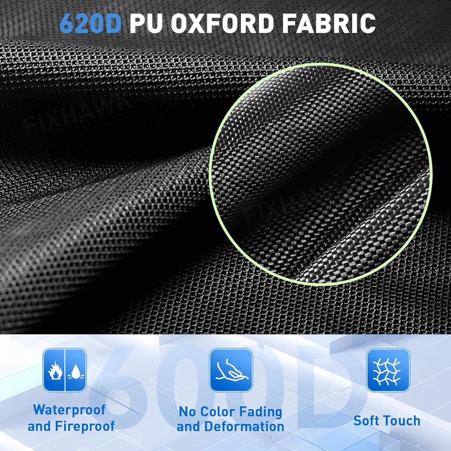 Funda carrito golf 2/4 pasajeros tela Oxford impermeable