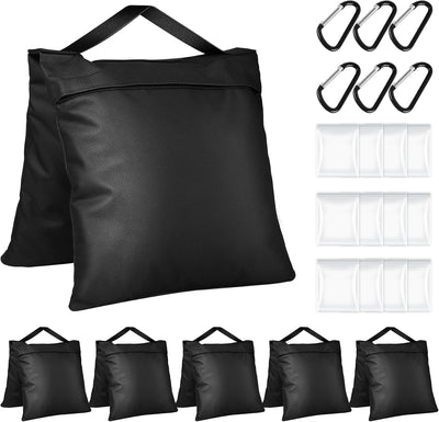 6 Pzas sacos arena para estudio fotográfico trípode luz