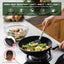Set utensilios cocina silicona resistente 446°F inox