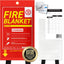 Manta incendios 40x40pulg seguridad hogar cocina campamento