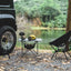 Mesa camping portátil con red y bolsa transporte