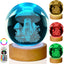 Lámpara hongo 3.15pulg 16 colores con control remoto