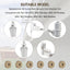 Discos higroscópicos sensor lluvia Rainbird 12 uds