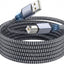 Cable USB impresora 30ft tipo A a B trenzado nailon