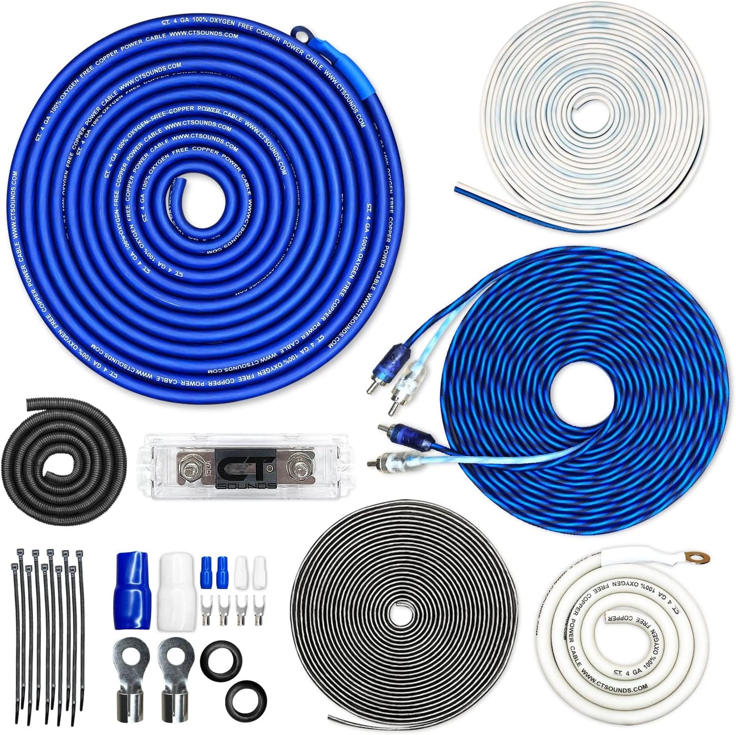 Kit cableado OFC 4 AMPKIT-4GA-ELITE