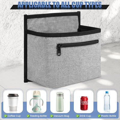 Portavasos para equipaje con soporte veliz organizador bebidas