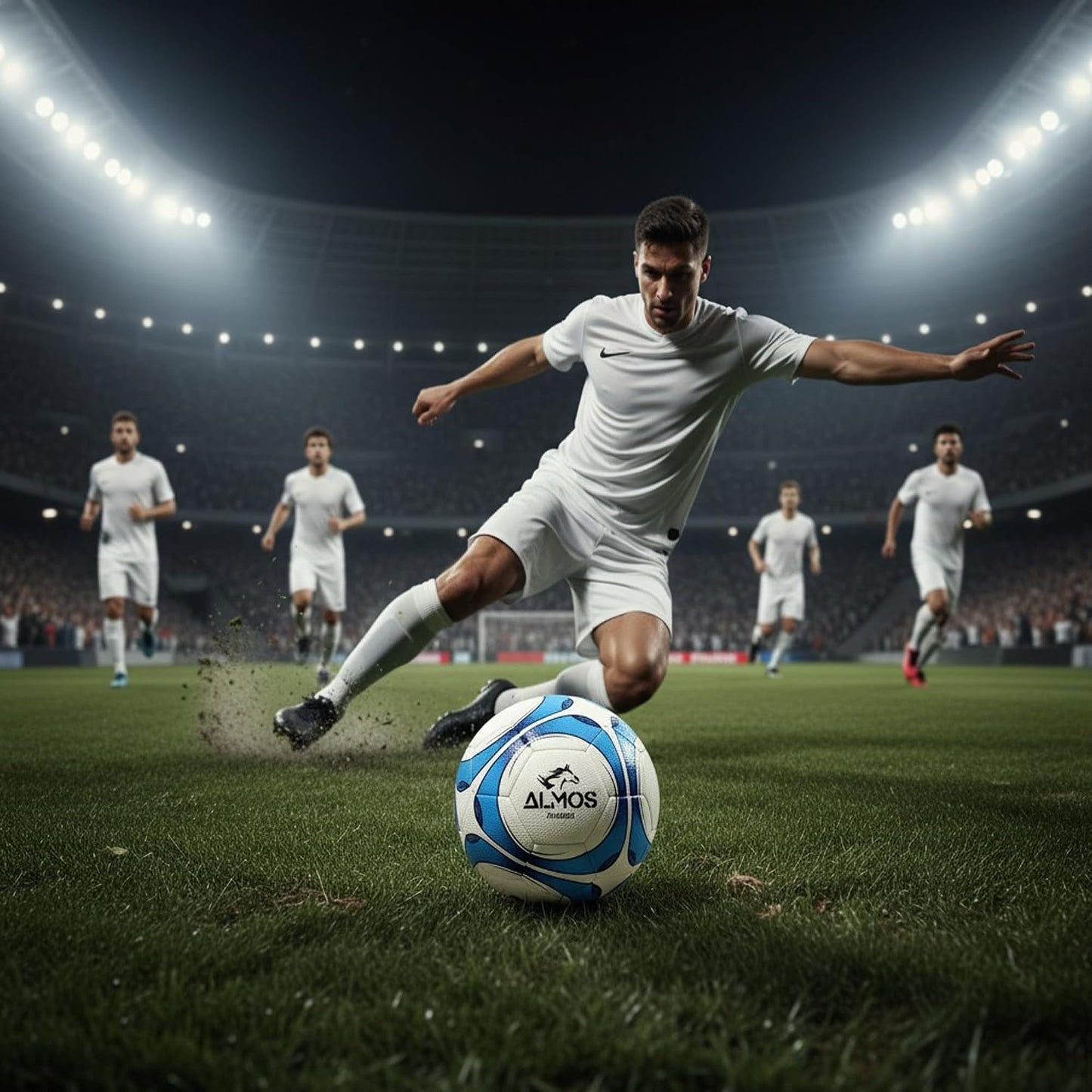 Balón fútbol 32 paneles microfibra pack 6 y 12