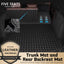 Alfombrilla carga respaldo Buick Envision 16-20 impermeable