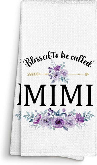 Toallas de cocina decorativas Mimi Gifts 16 x 24 pulgadas regalo dia madre