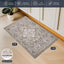 Alfombra Boho Vintage 2x3ft Antiderrap Lavable
