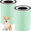 2 Filtros HEPA KILO para mascotas 4 etapas 360° verde