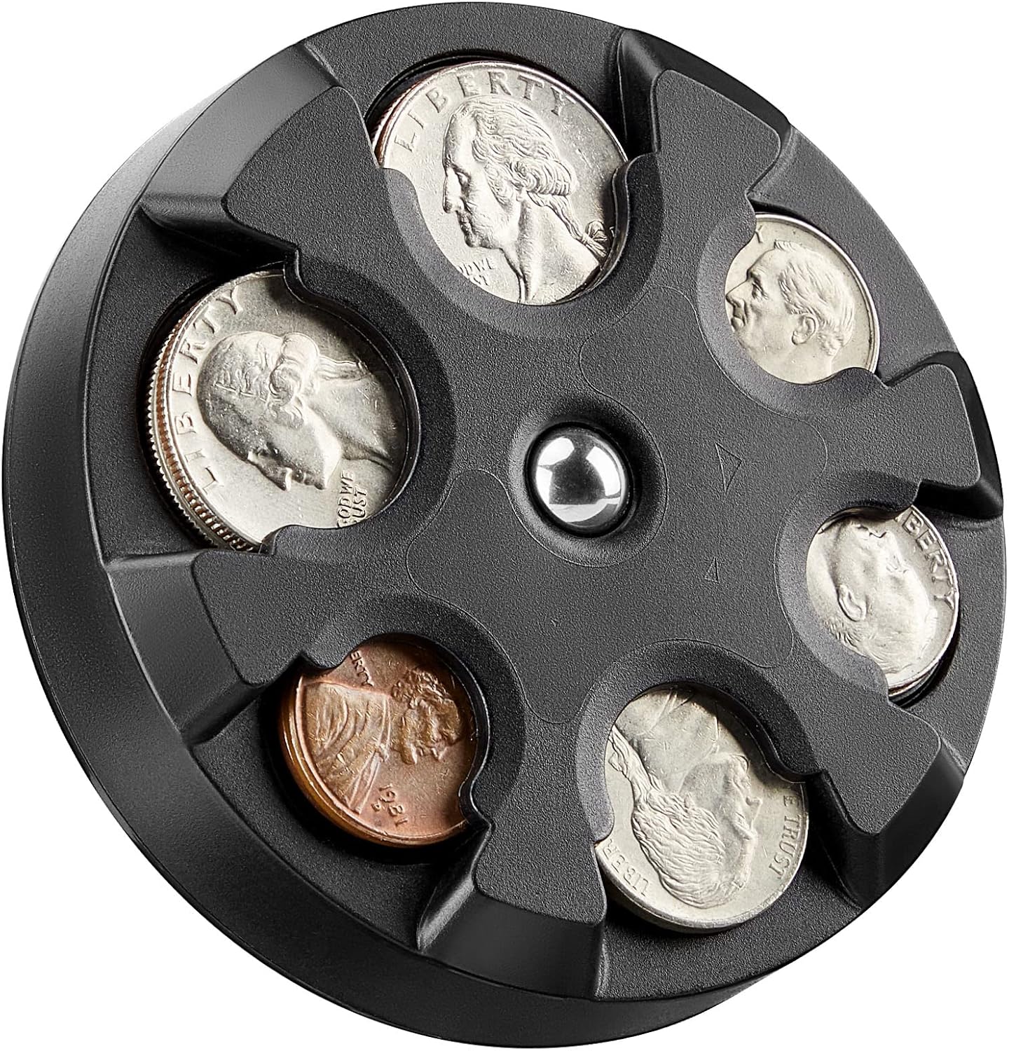 Soporte monedas universal para coche cartera bolsillo