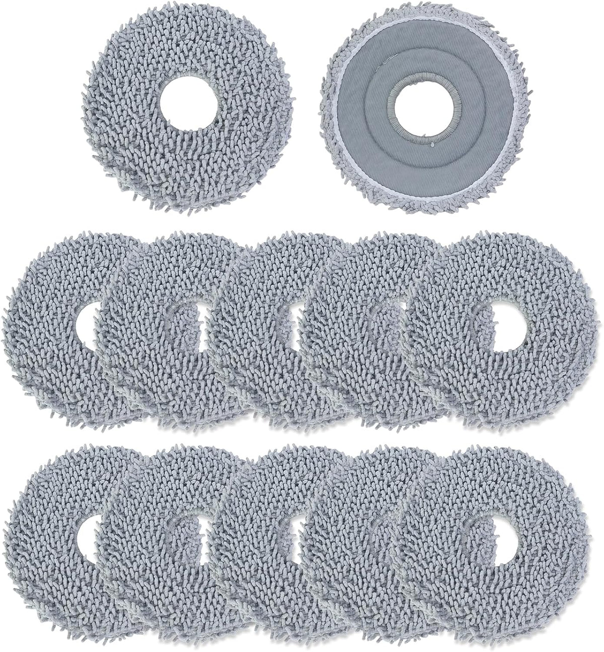 12 Pzas Almohadillas Trapeador Comp Roborock QV 35A