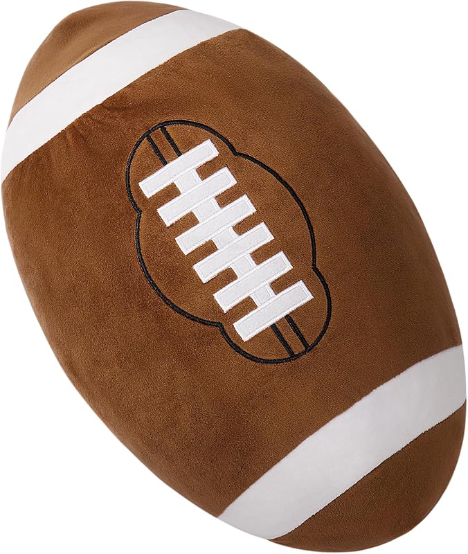 Peluche fútbol suave 45,7 cm decoración interior