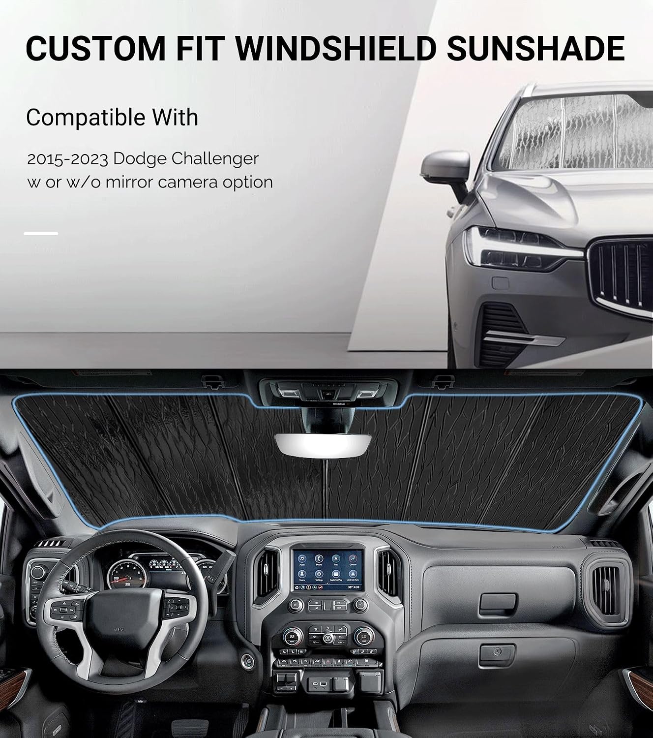 Parasol parabrisas Dodge Challenger 15-23 AstraGuard