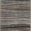 Alfombra pasillo 2ft3pulg x 8ft ondas plateado beige