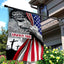 Bandera de Dios con Jesucristo para interior y exterior