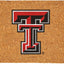Tapete fibra coco Texas Tech 36x24pulg logotipo oficial