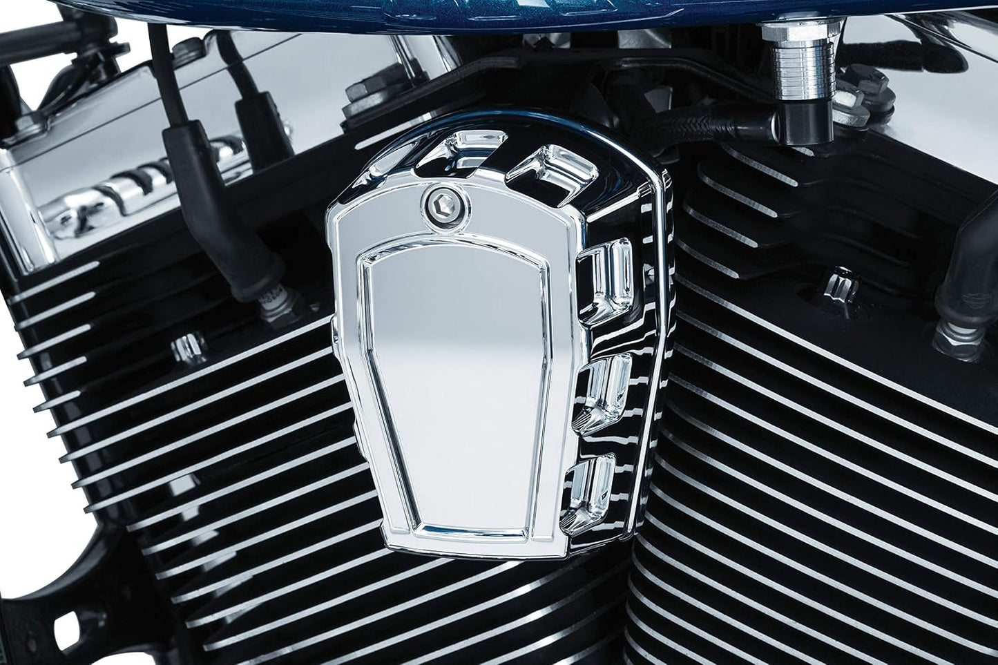 Cubierta bocina motocicleta Harley-Davidson 7474 cromada