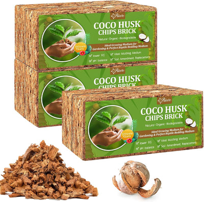 Pack 6 Sustratos Coco Plantas 6.6lb Orgánico Baja EC