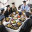 Juego 150 platos servilletas graduación 2026