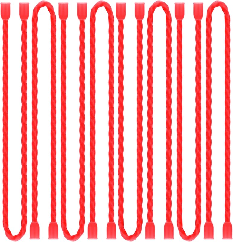 8 Pzas Bridas Cable Silicona 12pulg Giratorias Coloridas