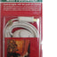Cable extensión Navidad 9ft con interruptor pie blanco UL