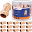 15 Accesorios cobre 1/2" cero plomo con tope certificado