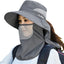 Sombrero playa mujer ala ancha UV plegable