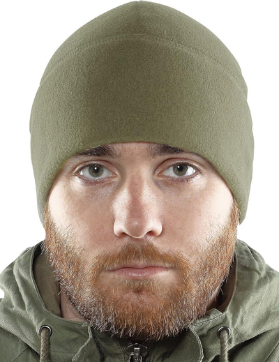 Gorro vellón cálido invierno para hombre negro