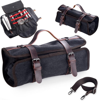 Bolsa camarero portátil 13 pzas para viaje y fiestas